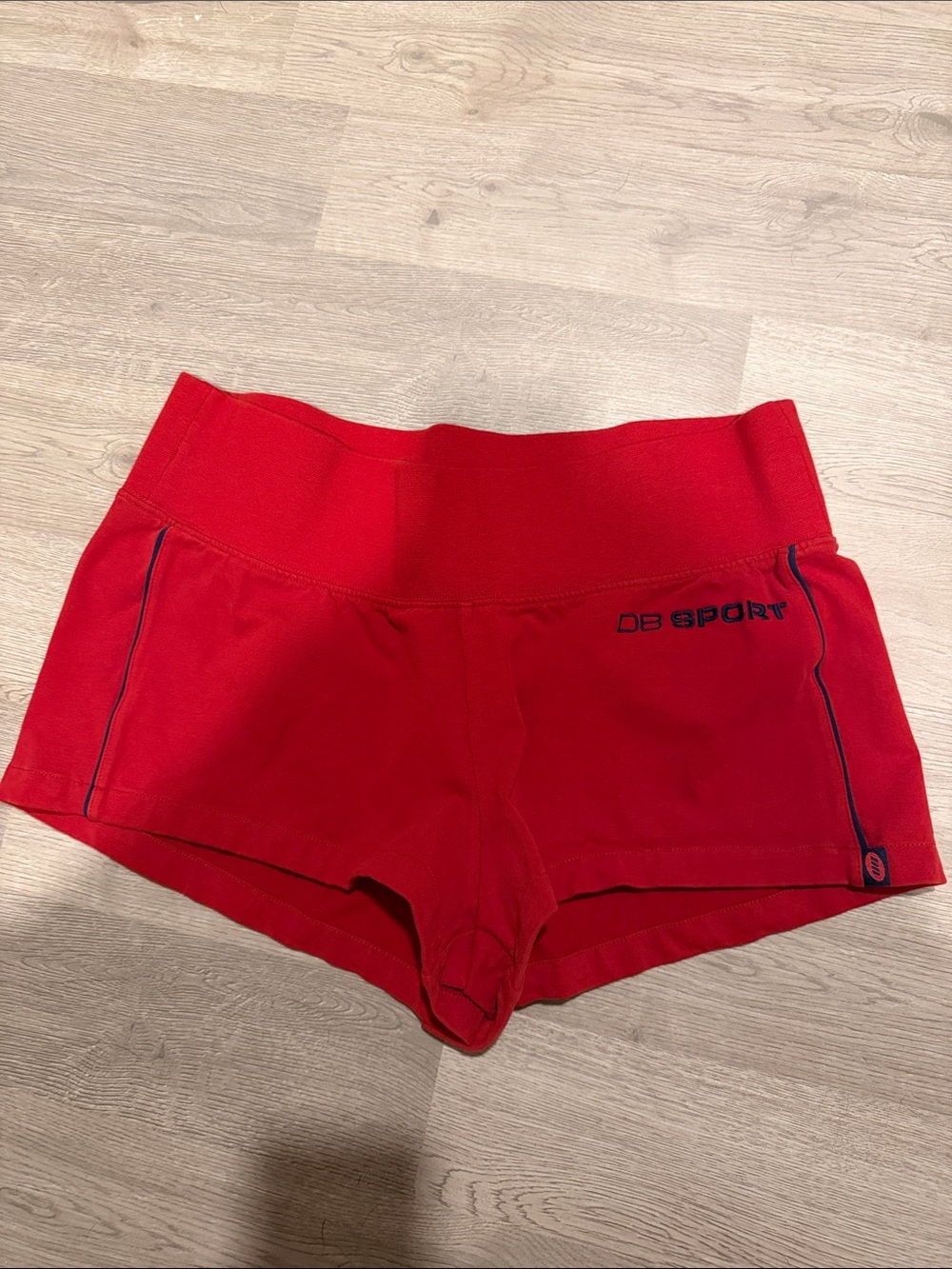DB Sport Women's Red Athletic Shorts